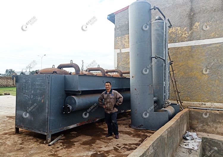 charcoal production line