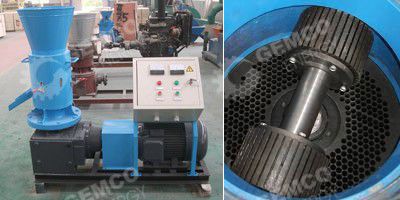 flat die pellet mill