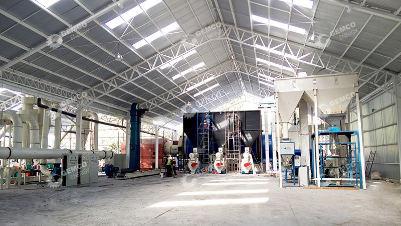 Low Cost Biomass Pellet Plant