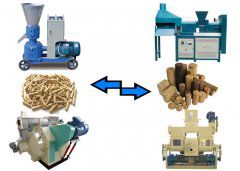 pellet machine or briquette machine