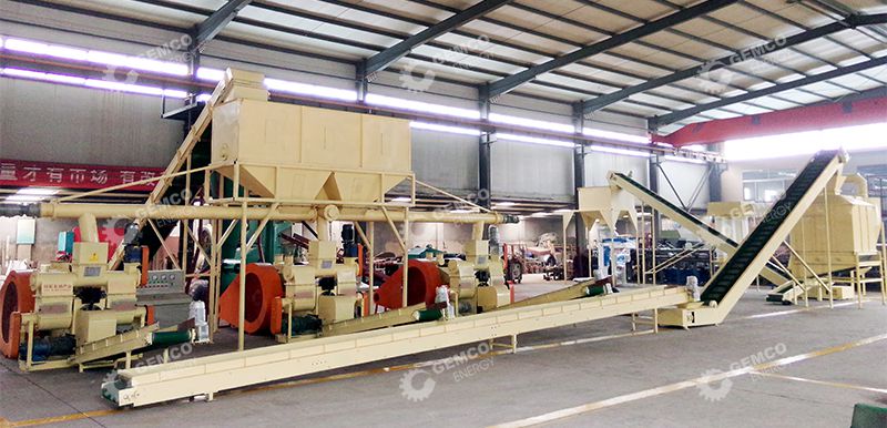 setup coffee ground briquetting plant