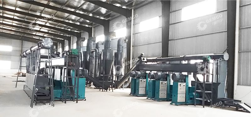 Wood Briquette Production Line in Ethiopia